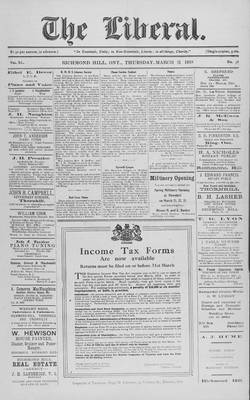 The Liberal, 21 Mar 1918