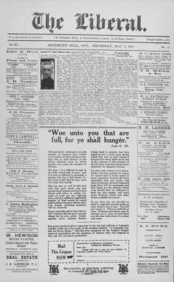 The Liberal, 9 May 1918