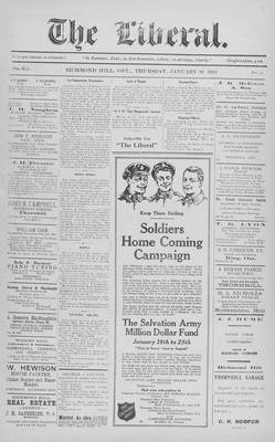 The Liberal, 30 Jan 1919