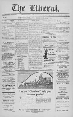 The Liberal, 1 May 1919