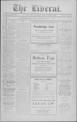 The Liberal, 2 Oct 1919