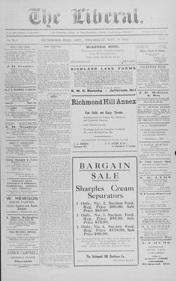 The Liberal, 20 Nov 1919