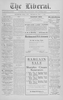 The Liberal, 27 Nov 1919