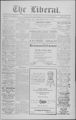 The Liberal, 12 Feb 1920