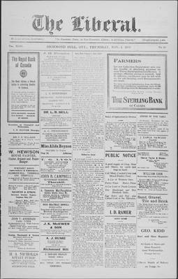 The Liberal, 4 Nov 1920