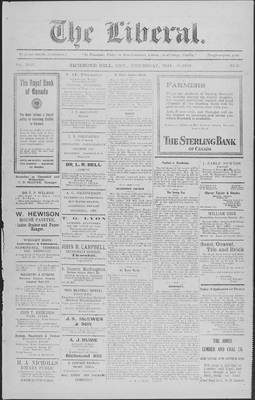 The Liberal, 18 Nov 1920