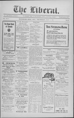 The Liberal, 6 Jan 1921