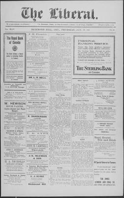 The Liberal, 20 Jan 1921