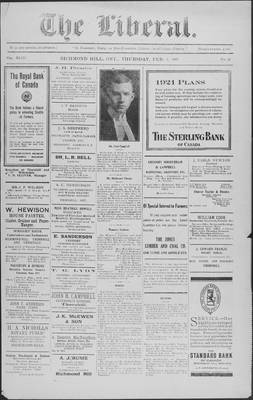 The Liberal, 3 Feb 1921