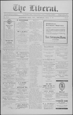 The Liberal, 31 Mar 1921