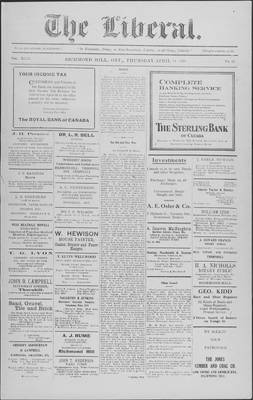 The Liberal, 14 Apr 1921