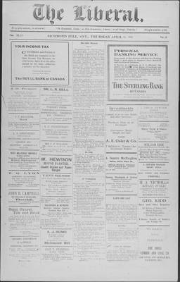 The Liberal, 21 Apr 1921