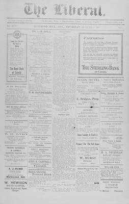 The Liberal, 11 Aug 1921