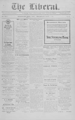 The Liberal, 1 Sep 1921