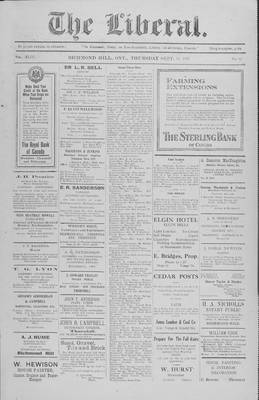 The Liberal, 15 Sep 1921