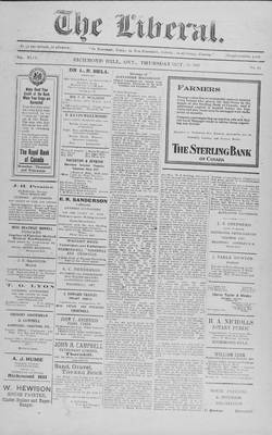 The Liberal, 13 Oct 1921