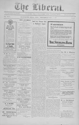 The Liberal, 1 Dec 1921