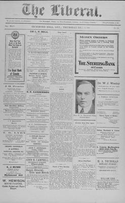 The Liberal, 8 Dec 1921