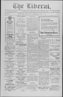 The Liberal, 29 Dec 1921