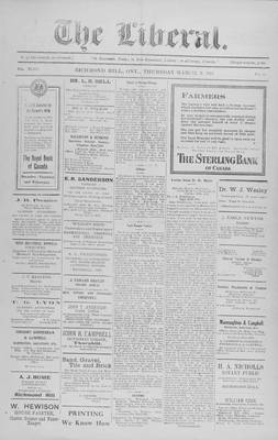 The Liberal, 2 Mar 1922