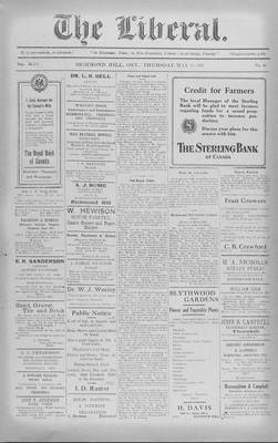 The Liberal, 11 May 1922