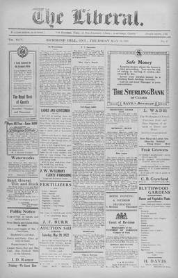 The Liberal, 18 May 1922