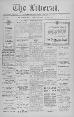 The Liberal, 15 Jun 1922