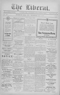 The Liberal, 19 Oct 1922