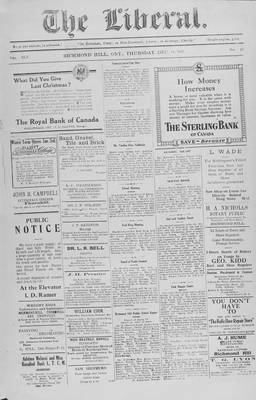 The Liberal, 14 Dec 1922