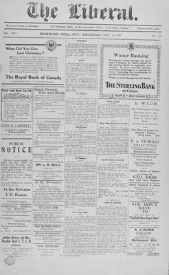 The Liberal, 21 Dec 1922