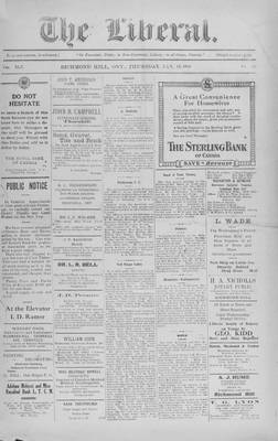 The Liberal, 11 Jan 1923