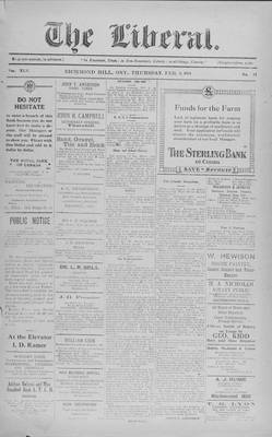 The Liberal, 1 Feb 1923