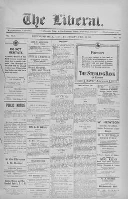 The Liberal, 22 Feb 1923