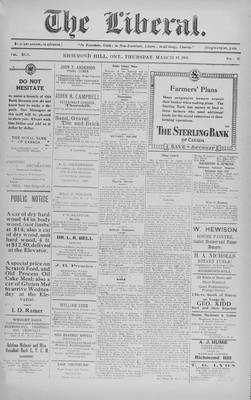 The Liberal, 15 Mar 1923