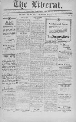 The Liberal, 29 Mar 1923