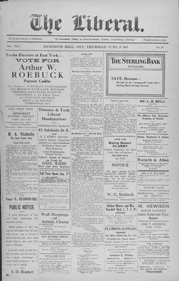 The Liberal, 21 Jun 1923