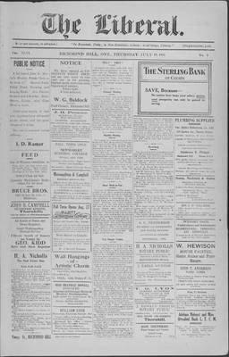 The Liberal, 19 Jul 1923