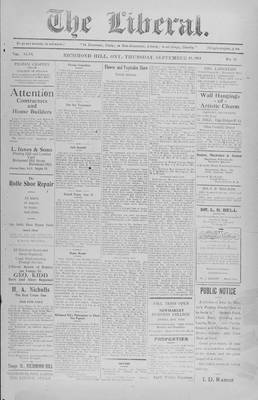 The Liberal, 13 Sep 1923