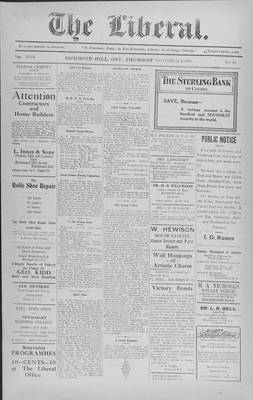 The Liberal, 4 Oct 1923