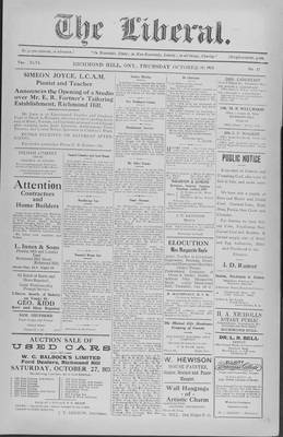 The Liberal, 25 Oct 1923