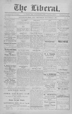 The Liberal, 1 Nov 1923