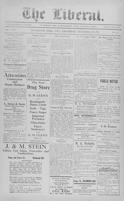 The Liberal, 13 Dec 1923