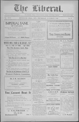 The Liberal, 9 Oct 1924