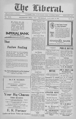 The Liberal, 15 Jan 1925