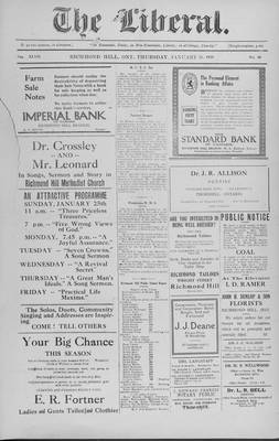 The Liberal, 22 Jan 1925