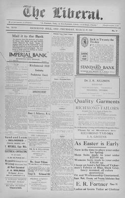 The Liberal, 19 Mar 1925