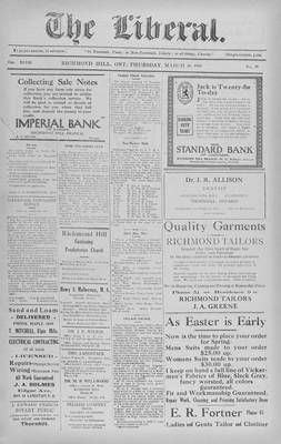 The Liberal, 26 Mar 1925