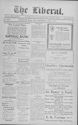 The Liberal, 2 Apr 1925