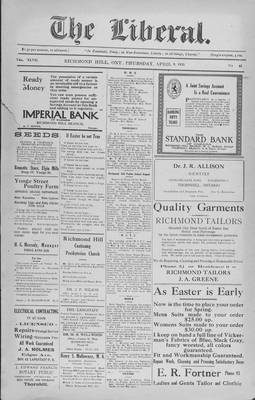 The Liberal, 9 Apr 1925