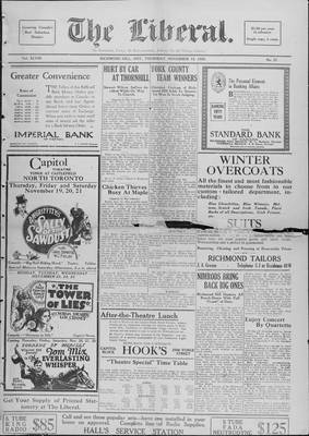 The Liberal, 19 Nov 1925